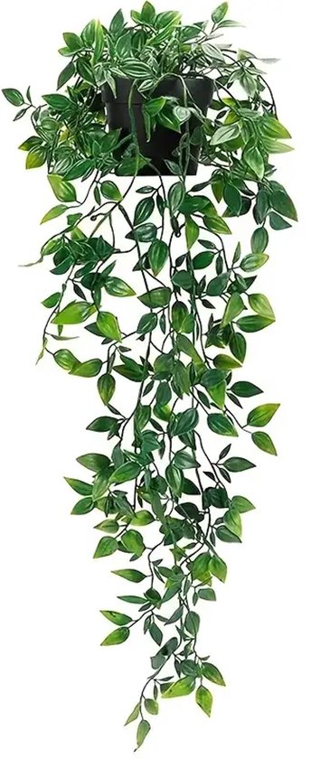 Plante artificielle - Plante suspendue artificielle - Fausses plantes pour l'intérieur et l'extérieur - Décoration de pièce