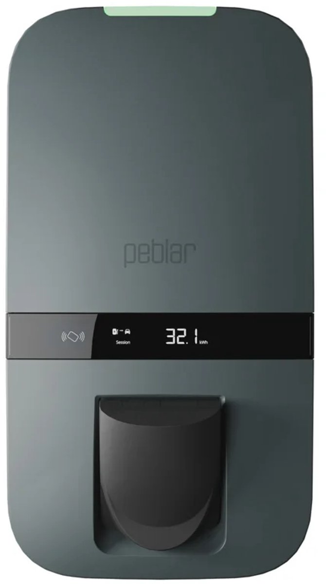 Krachtige Peblar Business MID 22KW Laadpaal met Display