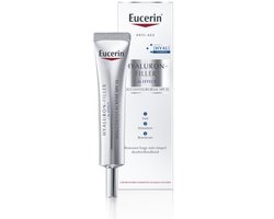 Eucerin Hyaluron-Filler + 3x EFFECT Oogcontourcrème - SPF 15 - Anti-Rimpel Oogcreme met Hyaluronzuur - Parfum Vrij - 15 ml