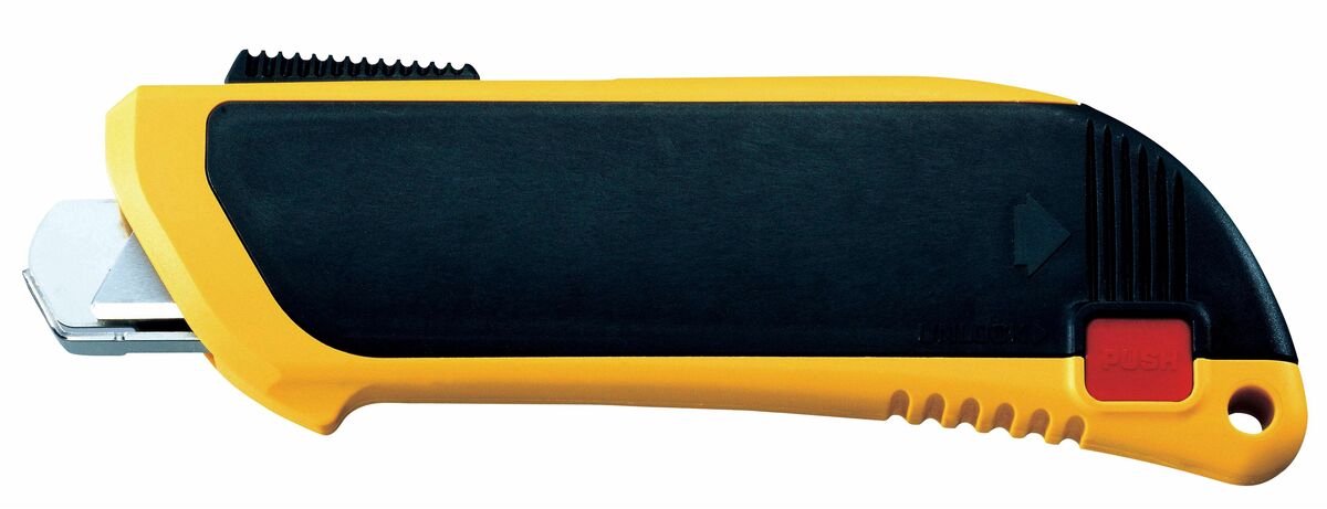 Cutter Olfa 17,5 X 0,6 MM Metaal 17,5 mm Voor de veiligheid
