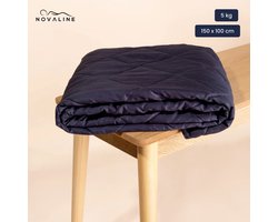 Novaline verzwaringsdekens - Weighted blanket - Dekbed - Kinderen - Verzwaringsdeken - Ventilerend - 5 kg - 100 x 150 cm
