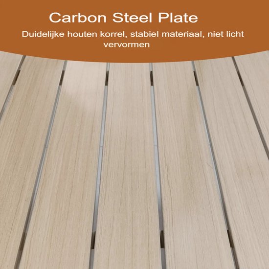 Buiten klaptafel - Campingtafel - Vouwtafel - Voor picknick, kamperen & BBQ - Draagbare campingtafel met draagtas - Lichtgewicht inklapbaar van Merkloos — afbeelding 5
