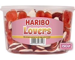 Haribo Lovers - snoep met schuim - 150 stuks silo
