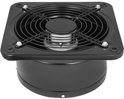 10 inch axiale afzuigventilator van metaal | Industriële ventilator | Commerciële luchtafzuiger | 250 mm | Duurzaam metaal | Krachtige prestaties