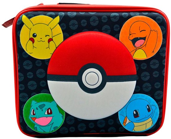 Pokémon Isolerende Lunchtas 3D - 20 x 23 x 8 CM