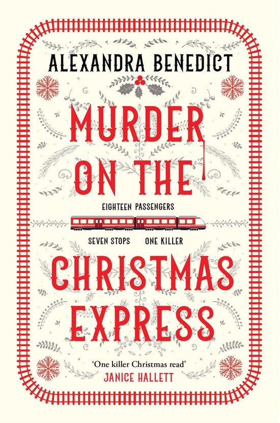 Murder On The Christmas Express - cover