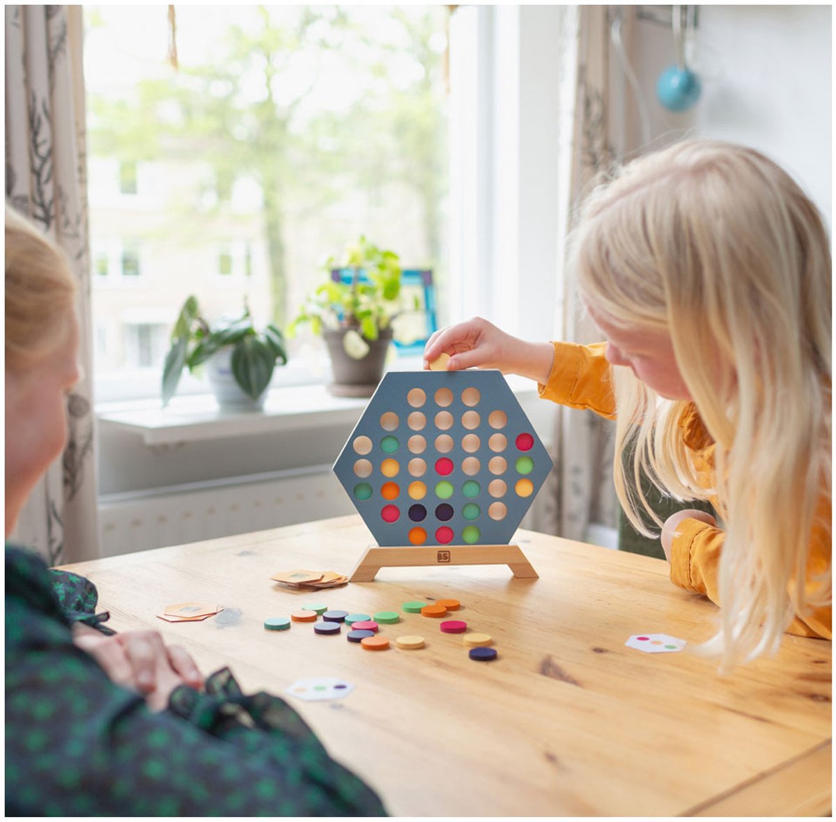 BS Toys Bordspel 3 bij Elkaar - Educatief Speelgoed - Vanaf 6 Jaar - 2 tot 4 Spelers - Cadeau kind — cadeau in Spellen & Speelgoed - foto 8