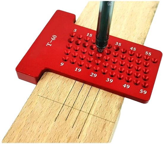 3D Houtbewerking Vierkante Gradenboog, 45/90 Graden Timmerman Vierkante Aluminium Mijter Houtbewerking Liniaal, Driehoek Heerser Scriber, Hoge Precisie Layout Multifunctioneel Meetinstrument voor