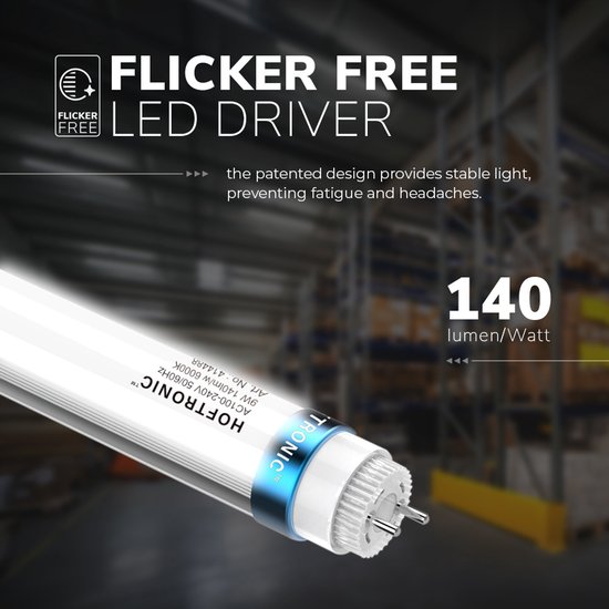 LED TL buis 150 cm – T8 (G13) – 25 Watt – 3500 Lumen – 6000K vervangt 90W (90W/860) flikkervrij – 140lm/W LED TL buis 150 cm – T8 (G13) – 25 Watt – 3500 Lumen – 6000K vervangt 90W (90W/860) flikkervrij – 140lm/W