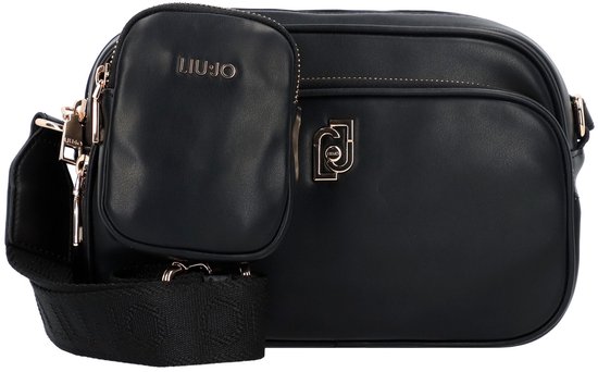 LIU JO sac à épaule bandoulière Achala Camera Case Bag Nero noir