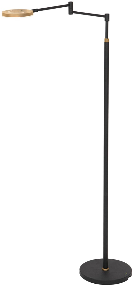 Steinhauer Exclusive - vloerlamp - Soleil - goud - metaal - design lamp - LED - 3515GO