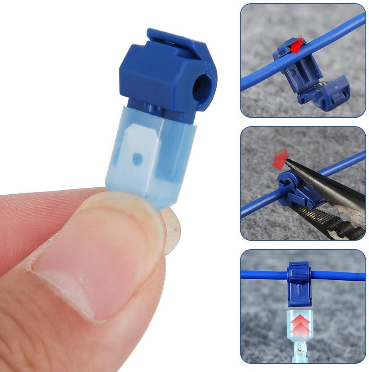 Waterdichte Aftakverbinders - Set van 60 stuks - Stroomdieven voor Auto's