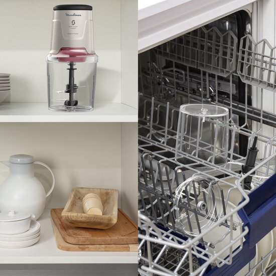 Moulinex Easy Press AT740BF1 - Hakmolen - Safe Start - 4 rvs messen - 3 functies - 500 ml van Moulinex — afbeelding 2
