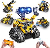 HiWEEGO RC Robot 5-in-1 App Bouwpakket - 520 stuks Bouwsets - DIY Tank Dinosaurus Speelgoed Voor Kinderen van 6-12+ jaar