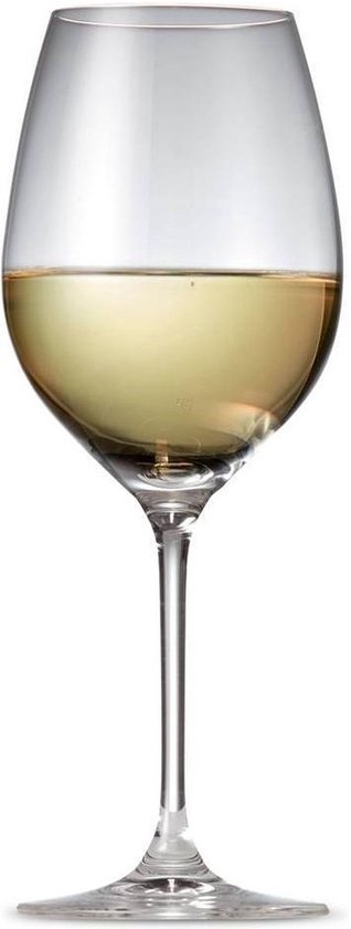 18x Verres à vin de Luxe pour vin blanc 320 ml Esprit - 32 cl - Verres à Vin blanc avec graduation - Boire du Vin - Verres à vin en verre