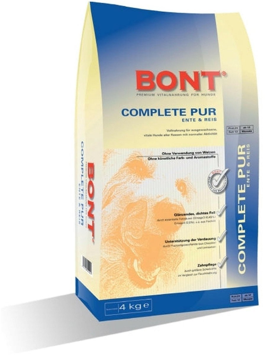 Bont Complete Eend & Rijst - 1kg