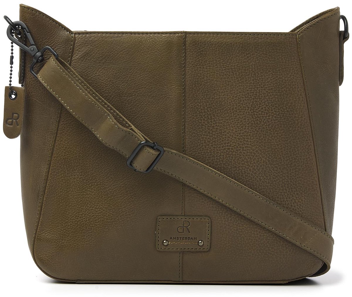 dR Amsterdam Schoudertas | Schoudertas dames | Crossbody tas dames | Handtassen dames | Leren schoudertas | 933764