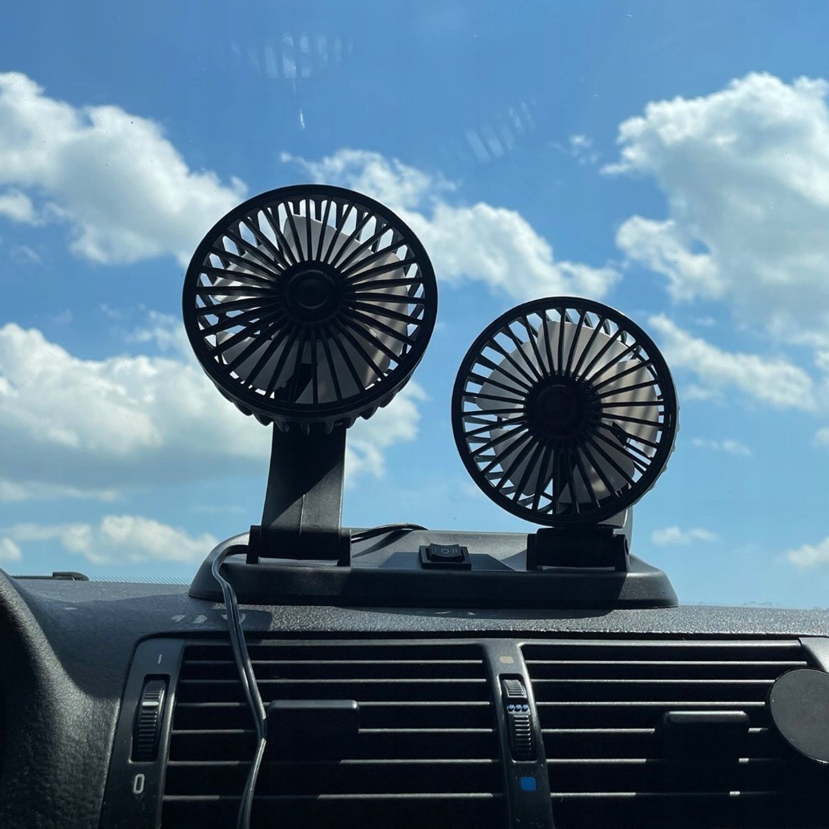 Autoventilator 1pc Autoventilator Met Grote Zuignap 3