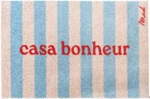 Mad About Mats - DANTE - paillasson/tapis de bain - casa bonheur - marche sèche/toucher - lavable - 50x75cm
