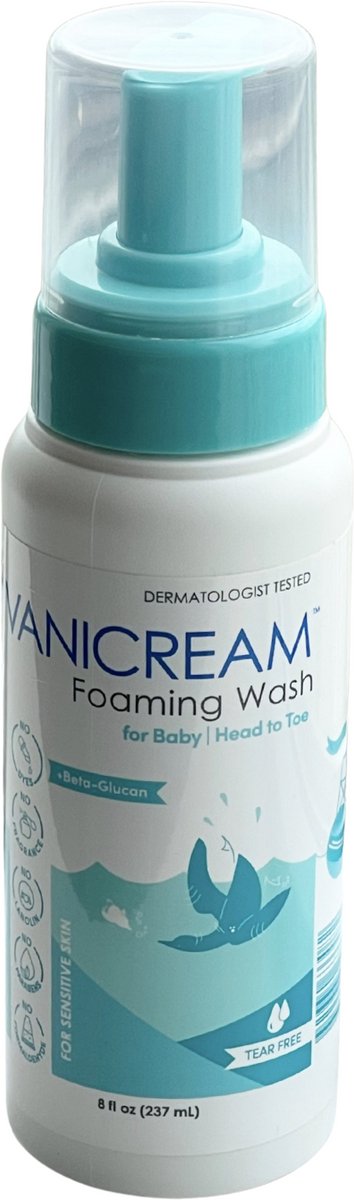 Goedkoopste Vanicream - Baby Schuimende Wasgel - Zacht - voor Huid en Haar - 237 ml