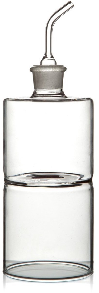 Ichendorf Milano Aria Azijnfles Glas – 150ml met Glazen Tuitje