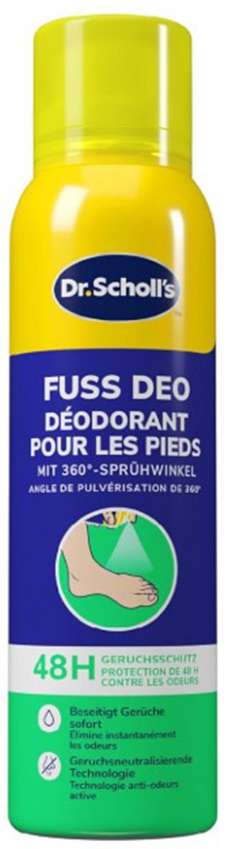 Scholl Fresh Step Deodorant Spray Voetdeodorant- 150 ml
