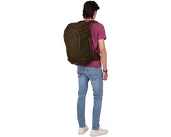THULE Vrije tijd rugzak Rugzak met laptopvak Landmark Travel Pack 40L Deep Khaki Donkergroen