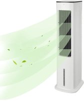 Solene Aircooler Met Water - Mobiele Airconditioning Zonder Afvoerslang - Airconditioner Met Waterreservoir - Draadloze Luchtkoeler Met Water Tank – Luchtbevochtiger - Luchtkoeler Geen Airco - Ventilator Staand