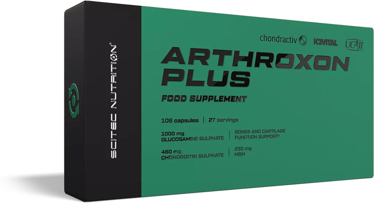 Scitec Nutrition® - Arthroxon Plus (108 capsules - Neutral) - 27 doseringen - MSM - Collageen - Hyaluronzuur - Vitamine C - Mangaan - capsules - supplement
