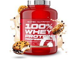 Scitec Nutrition® - 100% Whey Protein Professional (2350 gram - Chocolate/Cookies & Cream) - Chocolade/Cookies and Cream - 78 eiwitshakes - Premium proteine poeder - eiwitpoeder met aminozuren