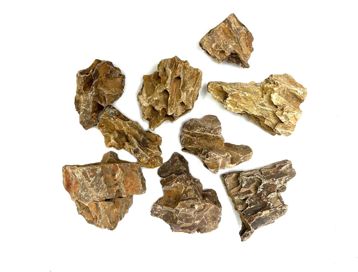 De Boon - Aquarium Decoratie - Dragon Stone - Maat Small: 5-10 cm - Net a 1 kg