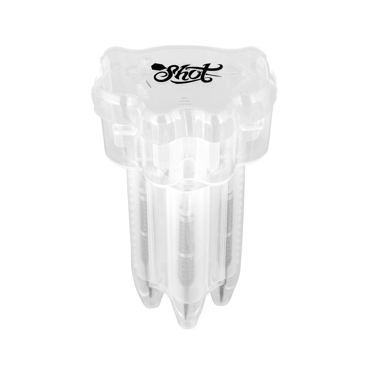 Shot Drop In Dart Case Clear