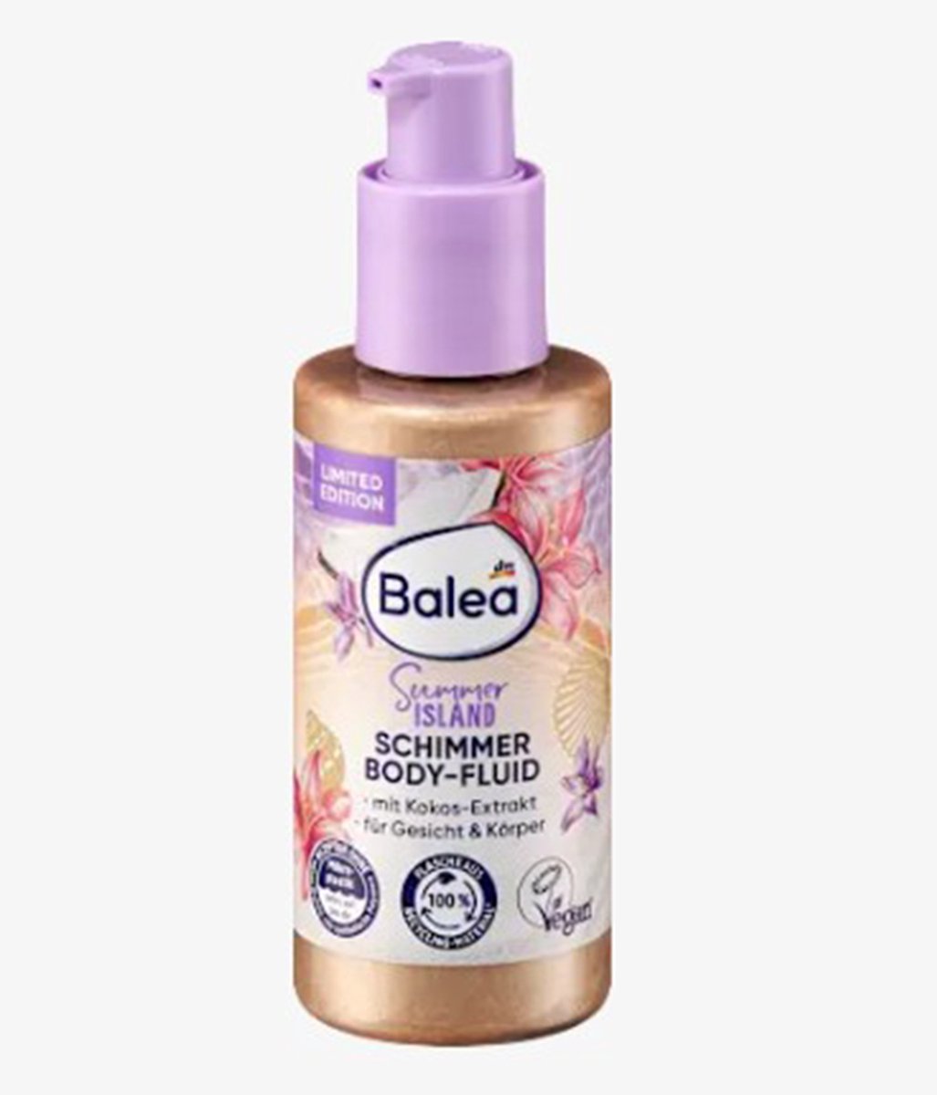 Goedkoopste Balea Schimmer Body-Fluid / met kokos exstract / 75 ml