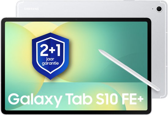 Samsung Galaxy Tab S10 FE+ Tablet 13,1″ WQXGA+ 90Hz Display 256GB 8-12GB RAM Exynos 1580 S Pen IP68
