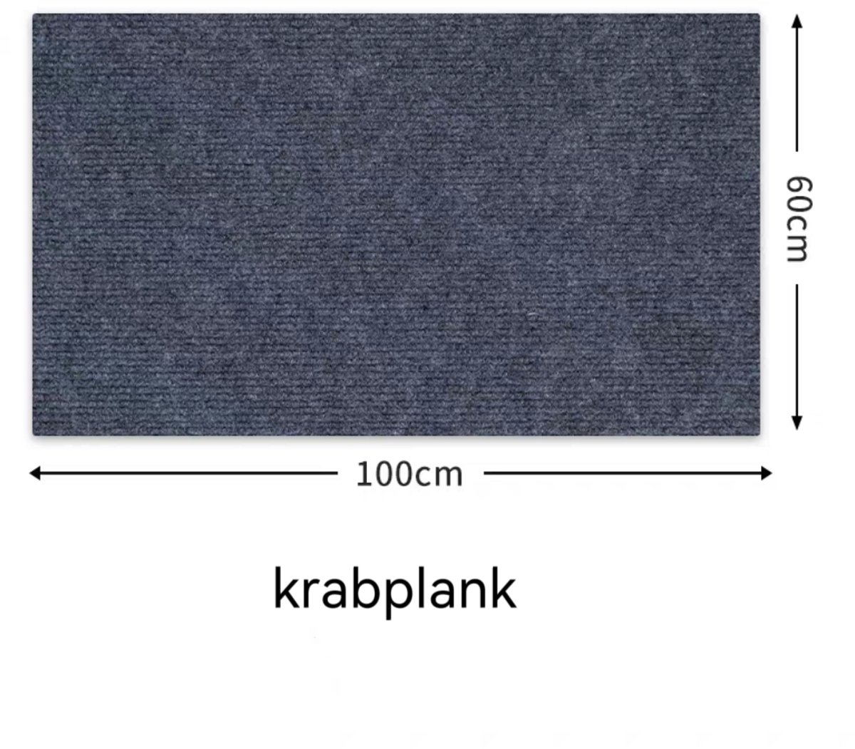 haleyfamilyKatten Krabbers Bescherming voor Meubels-Zelfklevende Krabplank -Op maat knipbaar–Wasbaar–5 mm Dikte-Krabmat Voor Katten - Katten Klimmuur - Kitten Speelgoed - Krabbescherming - Krabmat Voor Aan Bank - Voor Banken En Stoelen- 60 x 100 Cm