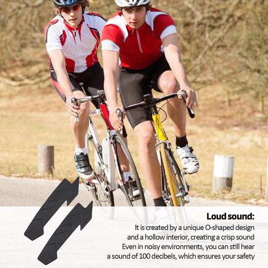 2-Pack Zwarte MTB Frame Bescherming Lichtgewicht Duurzaam Kettingbeschermer Antislip voor Mountainbike Wielrennen Touring Avontuurlijke Fiets van Merkloos	 — afbeelding 5