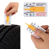Bandenprofielmeter I Bandprofiel Meter I Banden Dieptemeter I Gereedschap Meten Bandprofiel