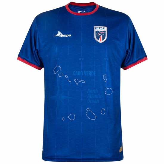 Tempo Sport - Kaapverdië Shirt Thuis 2024-2025 - L