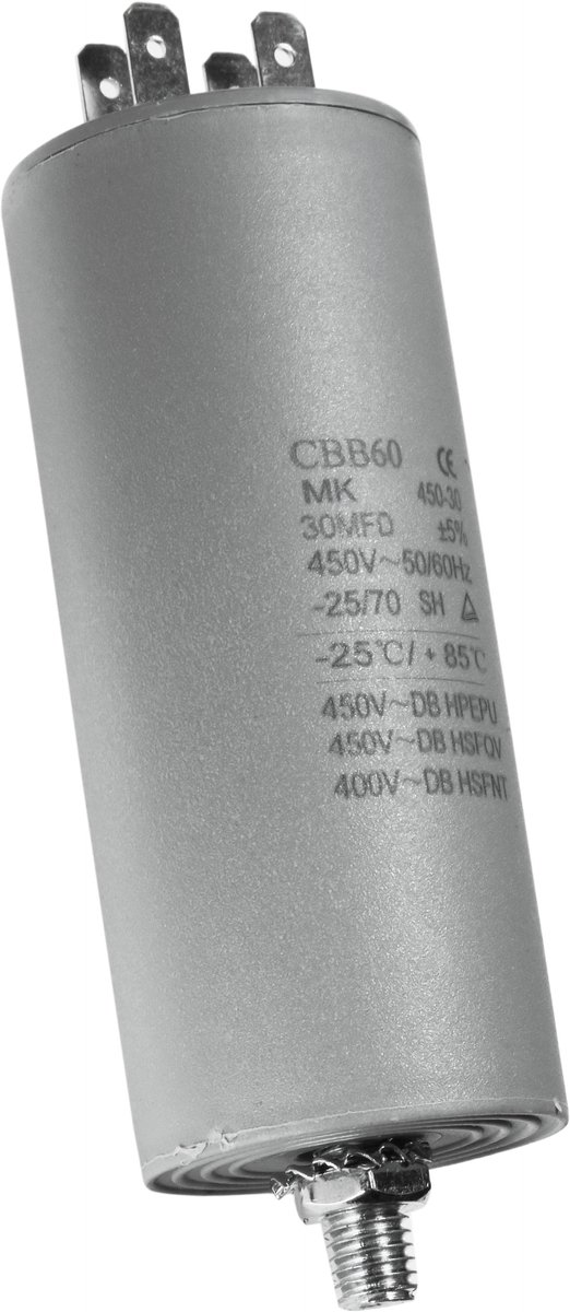 Dparts condensator 30 µF - universeel - 450V - universele aanloopcondensator - 30uf