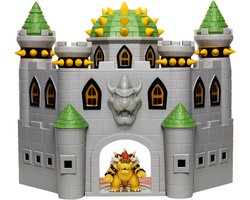 Super Mario Action Figure - Deluxe Bowser's Castle Playset