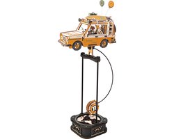 Robotime, 3D Houten Puzzel, Road Tripper, DIY Pendulum, MCD03, 16,9,5x37,5cm