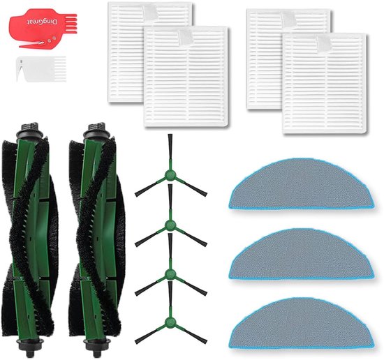 Vervanging Hoofdborstel Zijborstel Filter Set Voor Uninell UR3 Robot