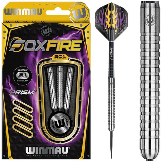 WINMAU - Foxfire: Steeltip Tungsten Dartpijlen Professioneel - 21g van Winmau — afbeelding 4