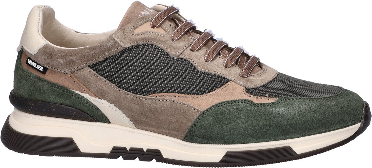 Van Lier Romeo heren sneaker Kaki Maat 43 bol