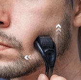 Baardroller - baard roller - Baardgroei kit - Derma roller - Dermaroller haargroei - microneedling - baardgroei stimuleren - haargroei mannen - Baardgroei stimulator - dermaroller met 0.5mm titanium naalden - 1 stuk - Stimuleer je baardgroei!