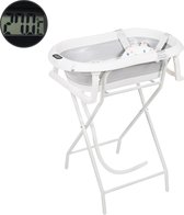 BimbelBoo - Baby Bad met Ingebouwde Thermometer - Babybad met Standaard - Opvouwbaar - Baby Bad Set - Baby Badset - Baby Badje - Babybad - Baby Badje - Baby Badje met Standaard - Babybadje - Kinderbad