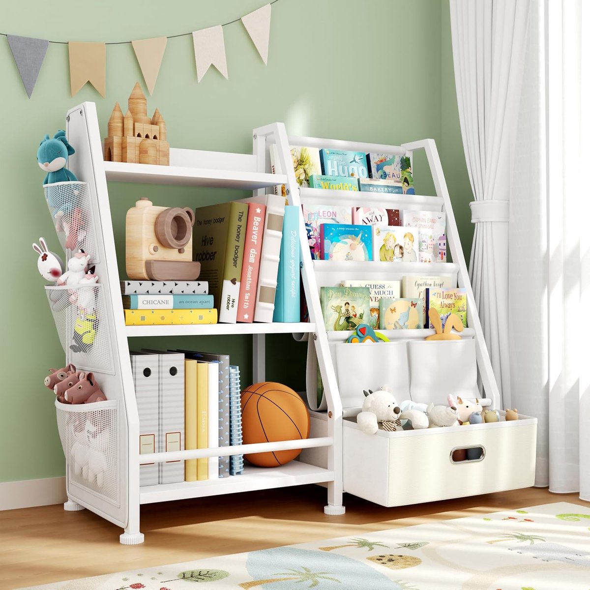 MKSS® Boekenrek Kind - Boekenkast Kinderkamer - Wandrek