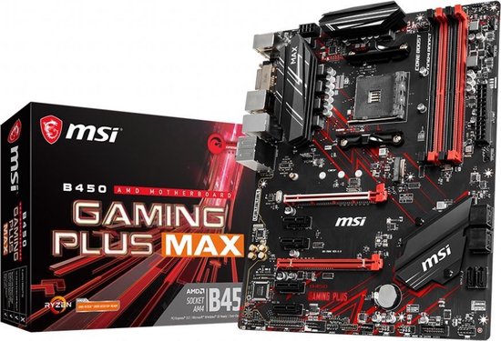 Gaming Moederbord MSI B450+ Max ATX DDR4 AM4 | bol