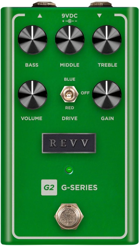 Revv G2 V2 overdrive effectpedaal
