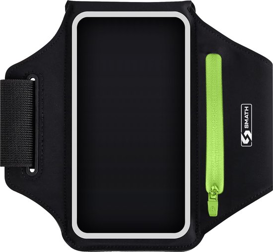 Smath Luxe Hardloop Telefoonhouder - Sportarmband - Anti Slip - Zwart